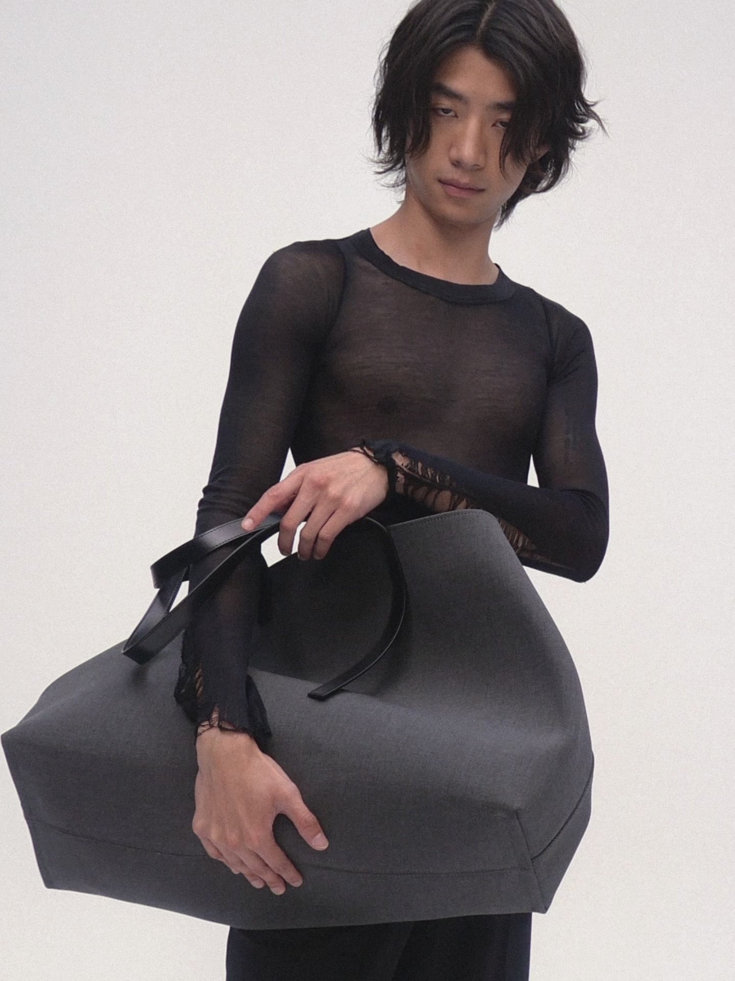 TADFAB レザーバッグ Tote - TAD FAB